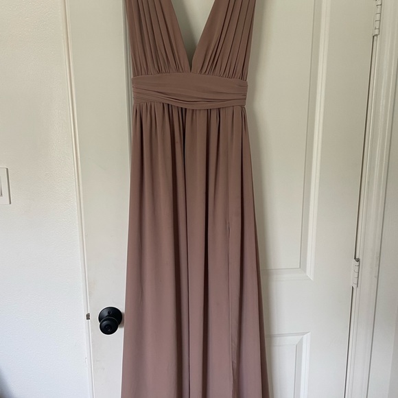Lulus heavenly hues dress in mauve. Size xs - Picture 3 of 4